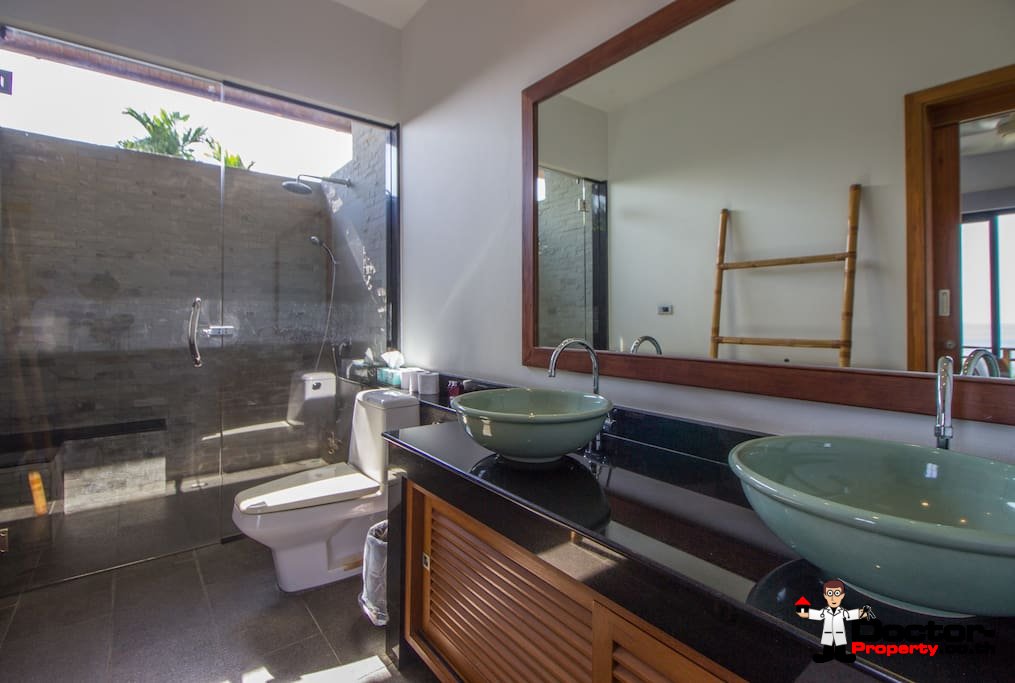 4 Bedroom Pool Villa with Sea View – Hua Thanon, Koh Samui – For Sale